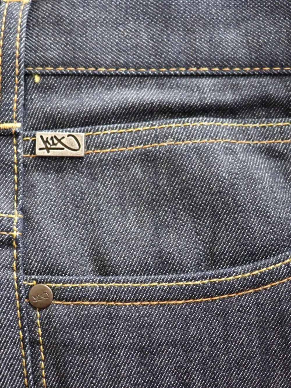 K1X Nation of Hoops Men’s Jeans *38 x 34 Dark Rinse Button Fly Streetwear NWT